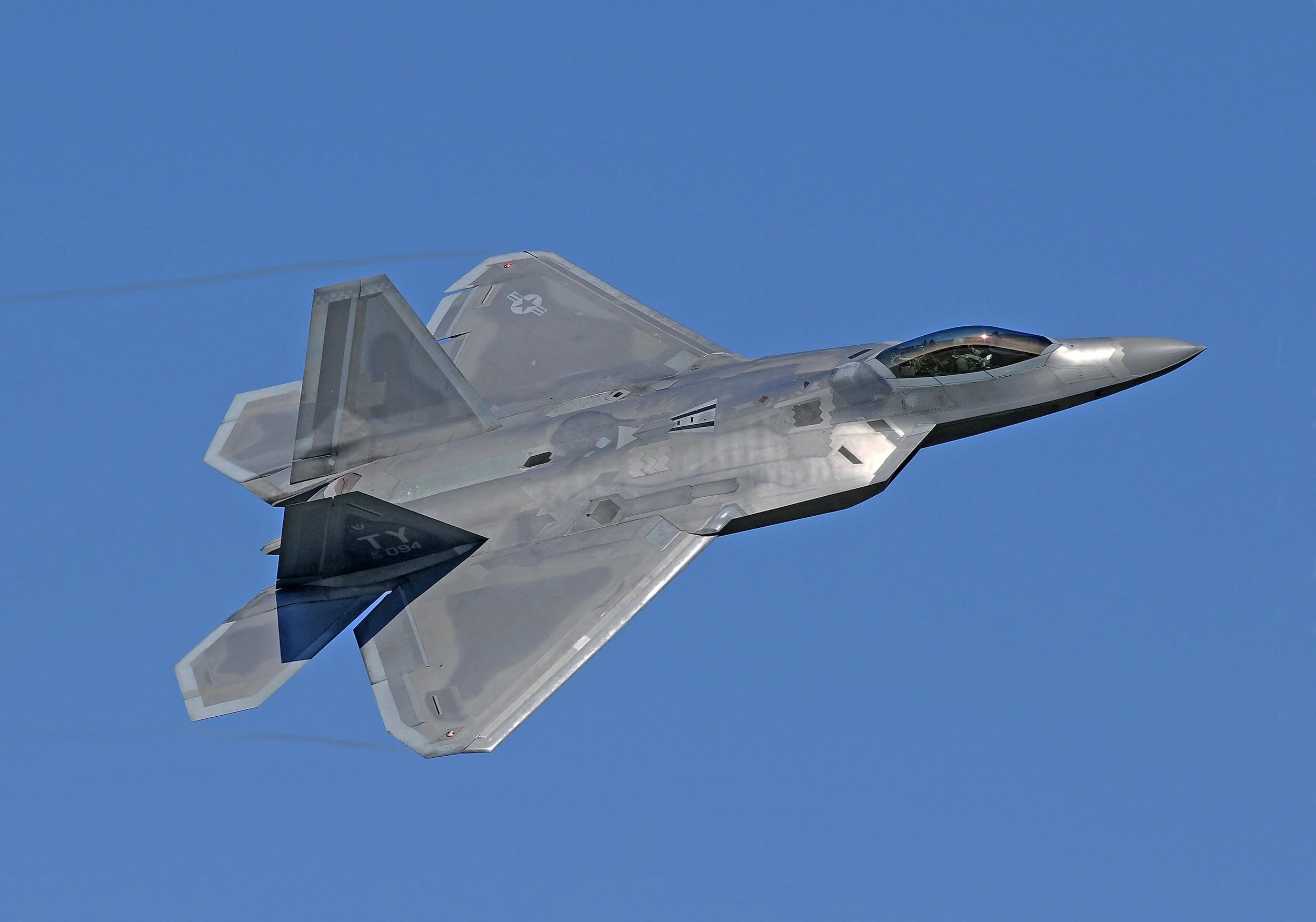 F-22 Raptor in flight